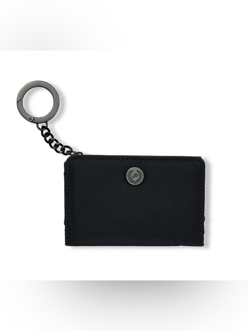 PINK Victoria's Secret Zip Card Holder Keychain NWT